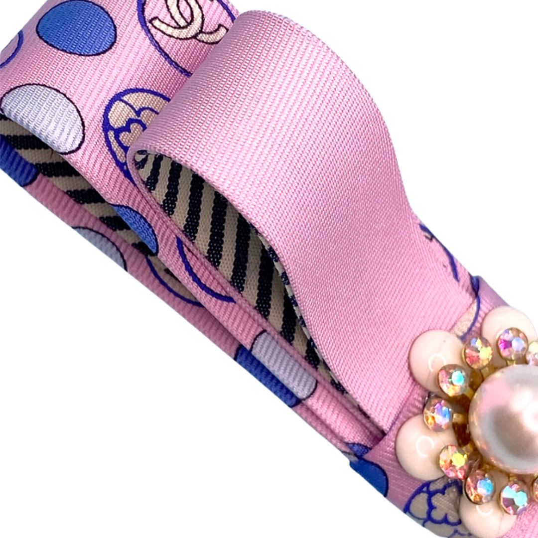 Chanel Necktie Hair Clip by Flock by Wild for Vintage Luxe Up