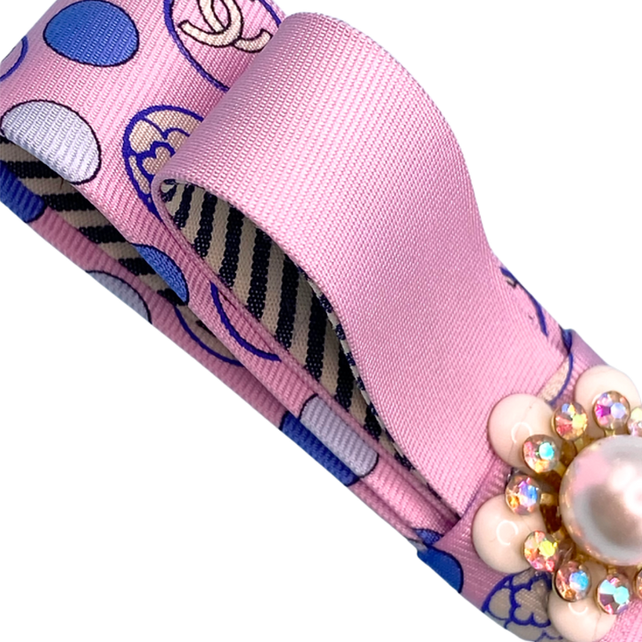 Chanel Necktie Hair Clip by Flock by Wild for Vintage Luxe Up