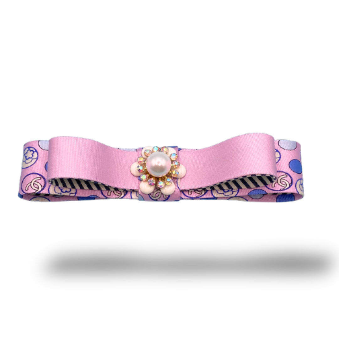 Chanel Necktie Hair Clip by Flock by Wild for Vintage Luxe Up