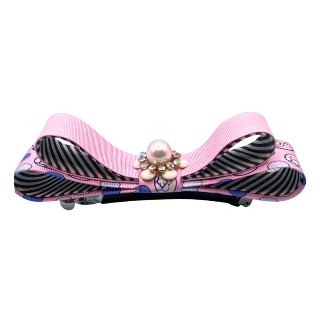 Chanel Necktie Hair Clip by Flock by Wild for Vintage Luxe Up