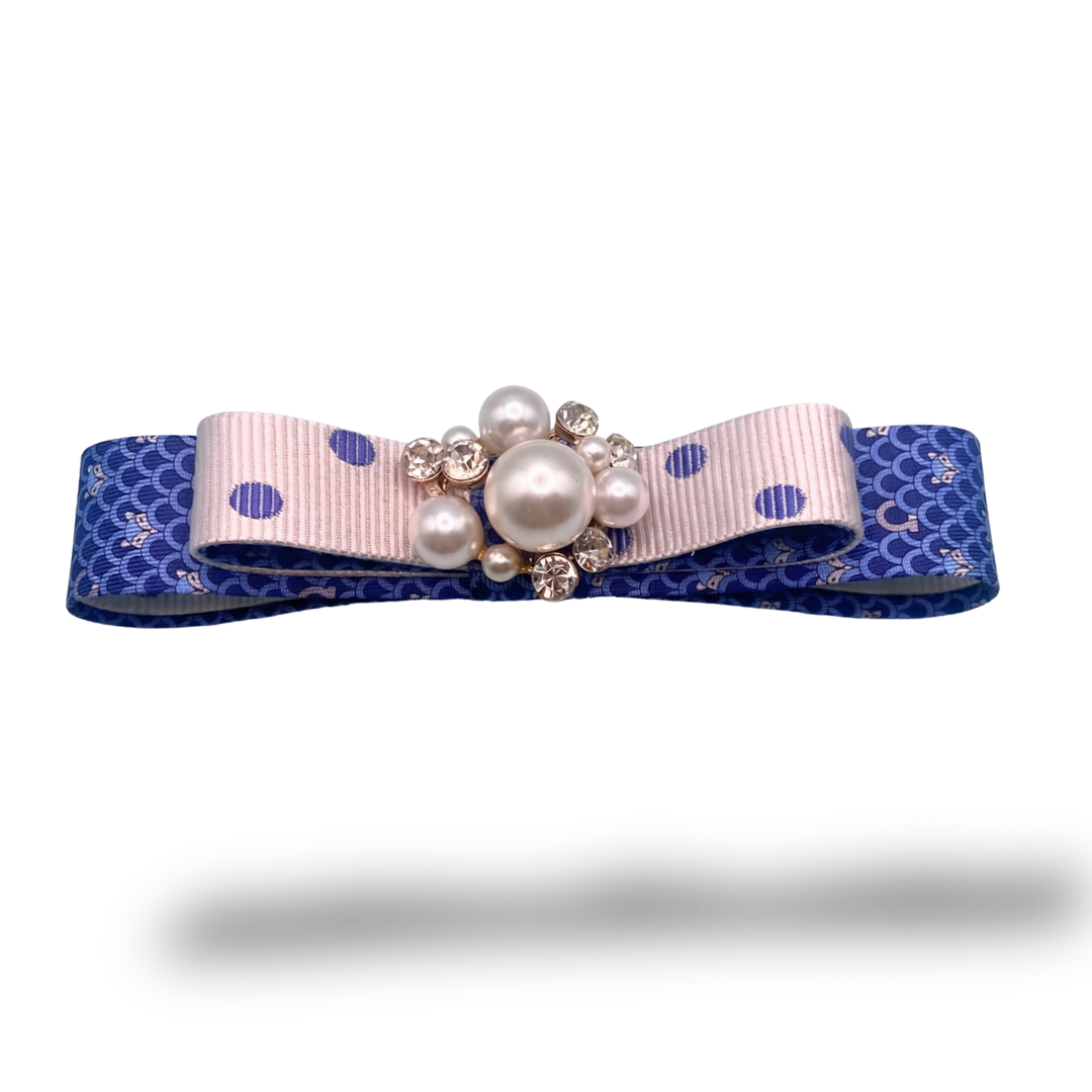 Ferragamo Necktie Hair Clip by Flock by Wild for Vintage Luxe Up