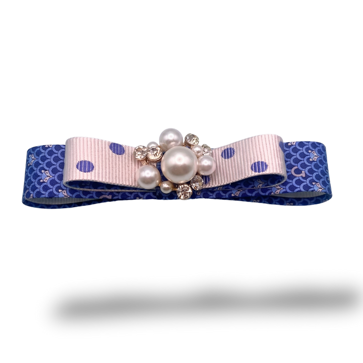 Ferragamo Necktie Hair Clip by Flock by Wild for Vintage Luxe Up