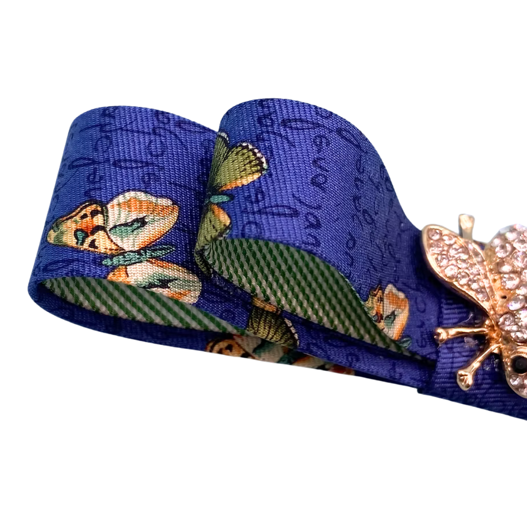 Chanel Necktie Hair Clip by Flock by Wild for Vintage Luxe Up