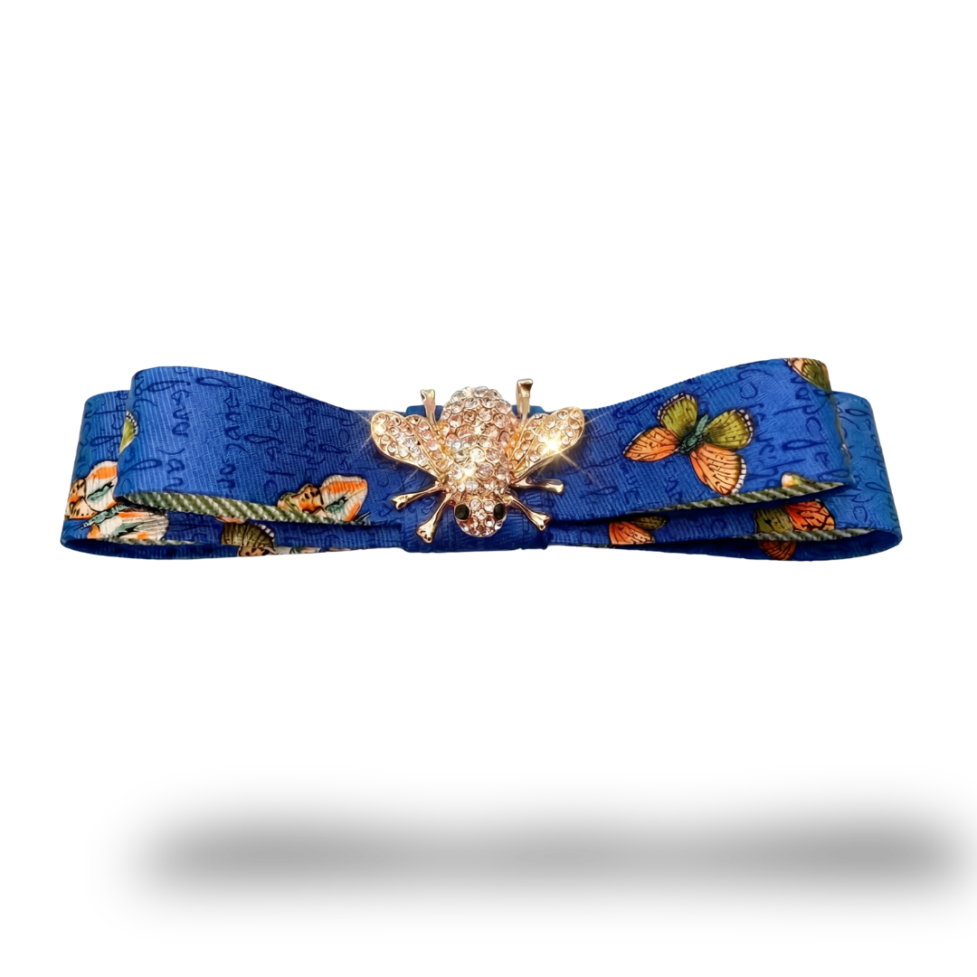 Chanel Necktie Hair Clip by Flock by Wild for Vintage Luxe Up