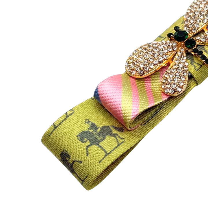 Hermes Necktie Hair Clip by Flock by Wild for Vintage Luxe Up