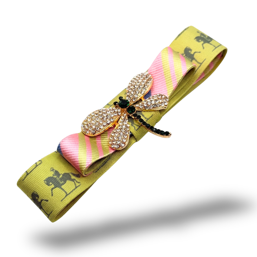 Hermes Necktie Hair Clip by Flock by Wild for Vintage Luxe Up