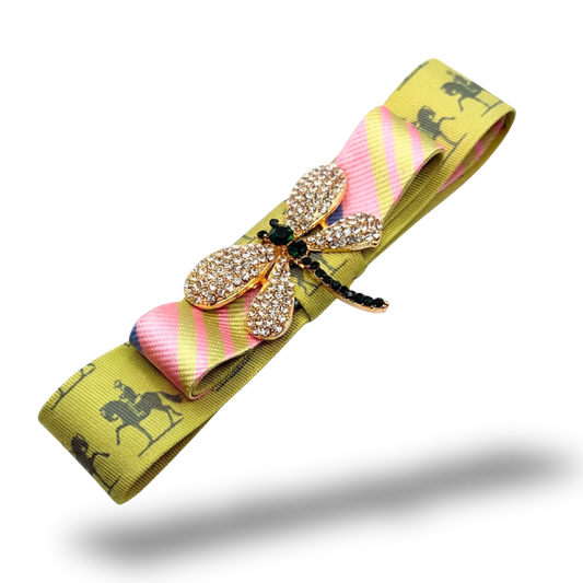 Hermes Necktie Hair Clip by Flock by Wild for Vintage Luxe Up