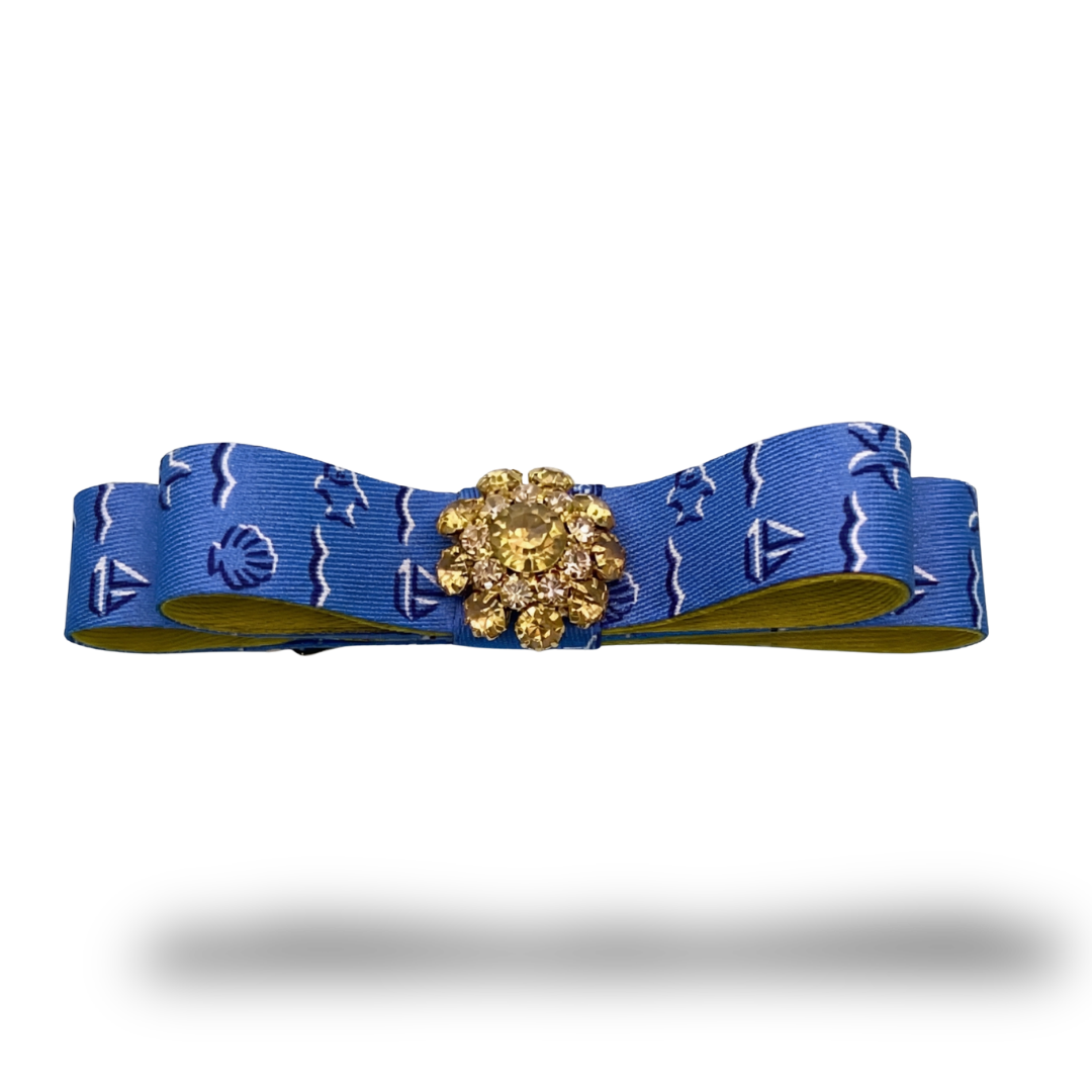 Hermes Necktie Hair Clip by Flock by Wild for Vintage Luxe Up