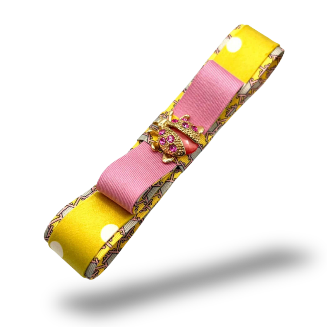 Hermes Necktie Hair Clip | Hermes Jewelry