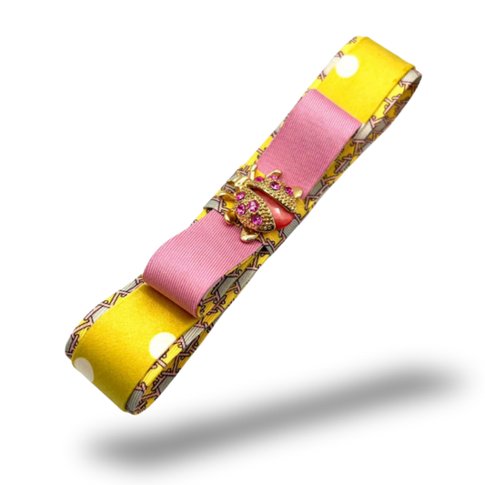 Hermes Necktie Hair Clip | Hermes Jewelry