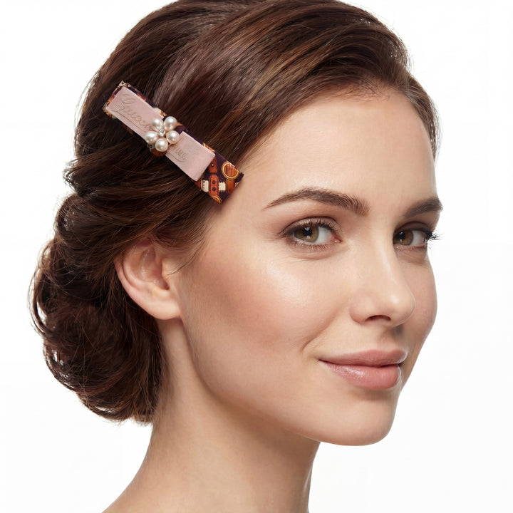 Gucci Necktie Hair Clip by Flock by Wild for Vintage Luxe Up