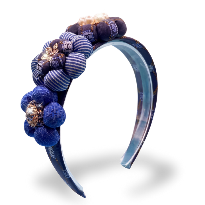 Chanel Necktie Headband by Flock by Wild for Vintage Luxe Up