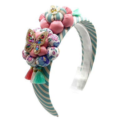 Dior Necktie Headband by Flock by Wild  at Vintage Luxe Up