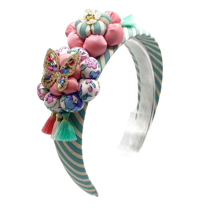 Dior Necktie Headband by Flock by Wild  at Vintage Luxe Up