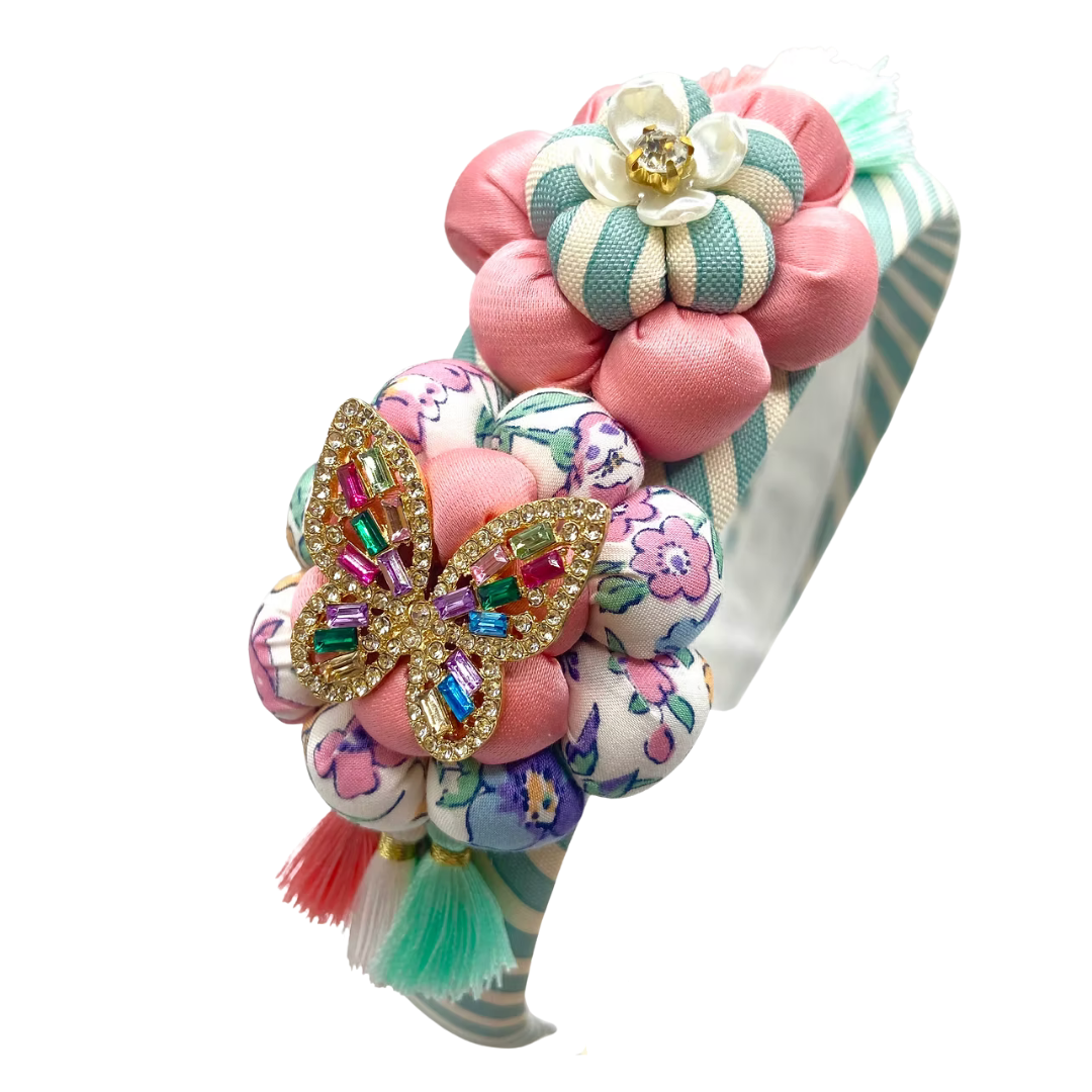 Dior Necktie Headband by Flock by Wild  at Vintage Luxe Up