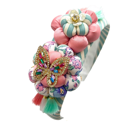 Dior Necktie Headband by Flock by Wild  at Vintage Luxe Up