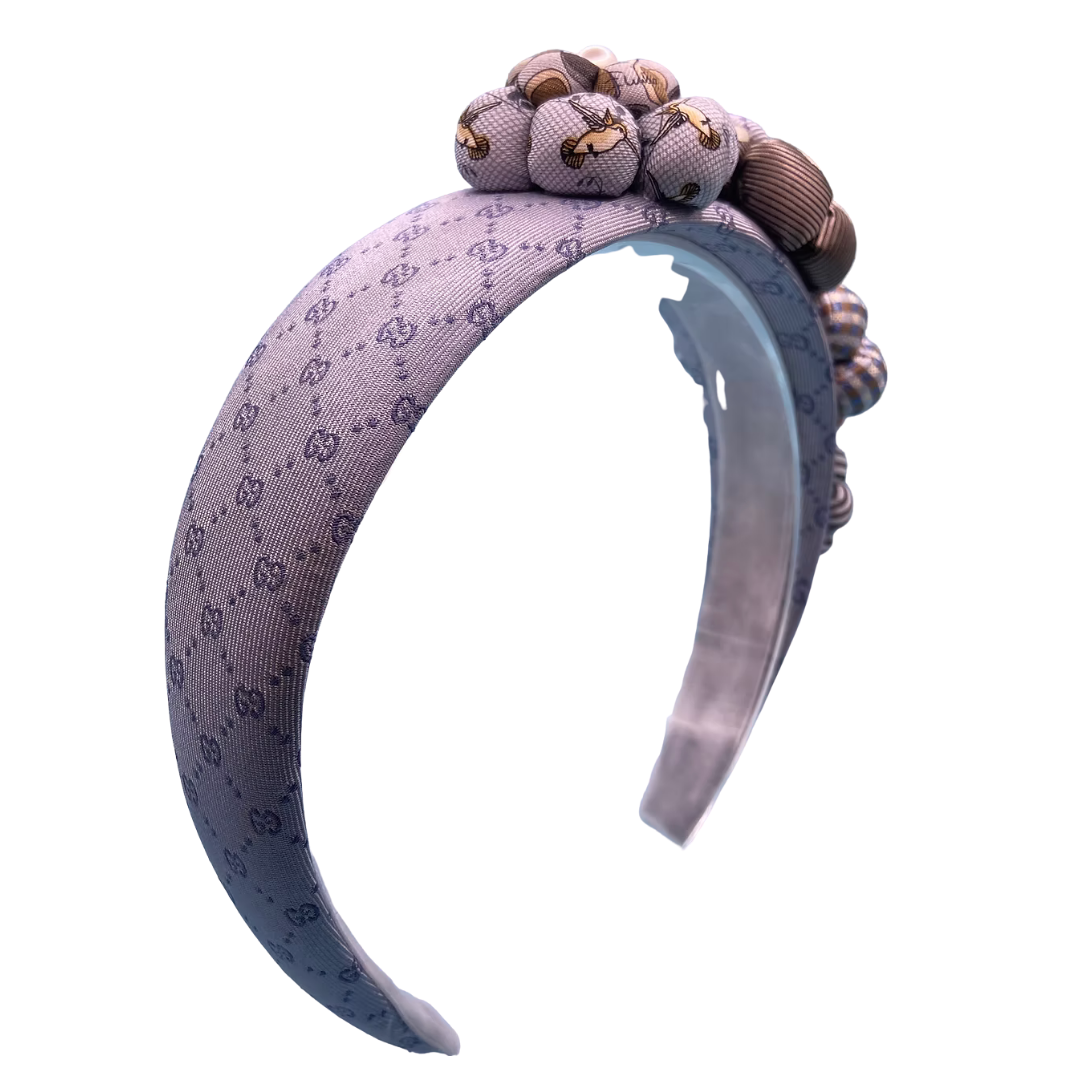 Gucci Necktie Headband by Flock by Wild  at Vintage Luxe Up