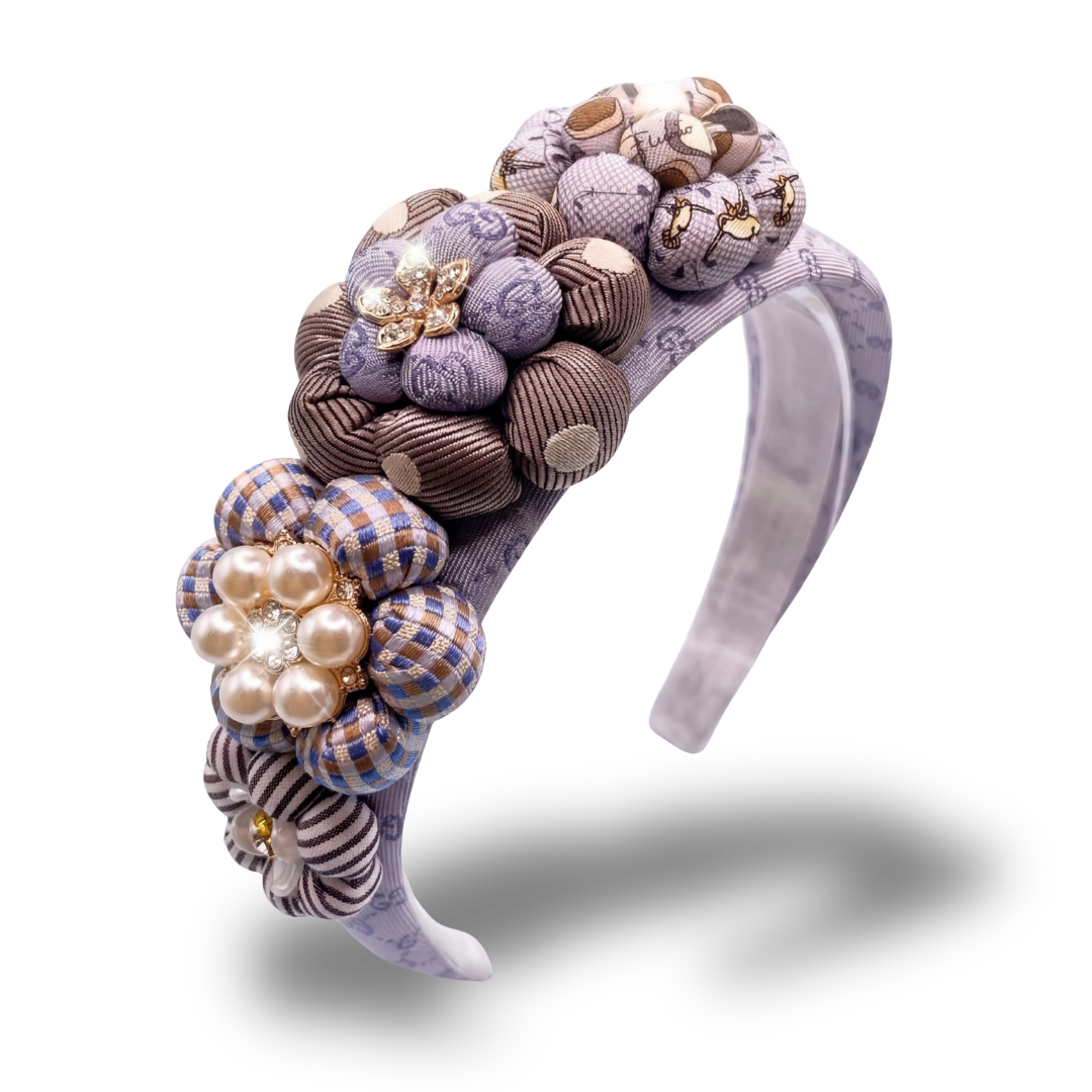 Gucci Necktie Headband by Flock by Wild  at Vintage Luxe Up