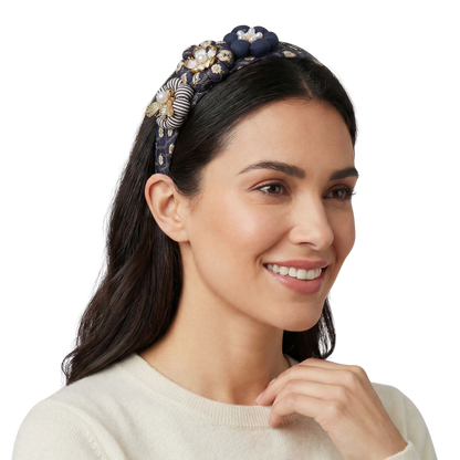 Chanel Necktie Headband by Flock by Wild  at Vintage Luxe Up