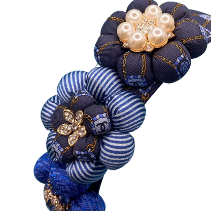 Chanel Necktie Headband by Flock by Wild for Vintage Luxe Up