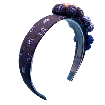 Chanel Necktie Headband by Flock by Wild for Vintage Luxe Up
