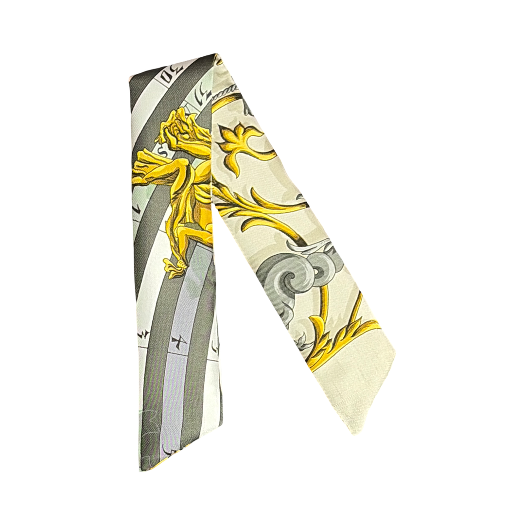 Astrologie Lilac Vintage Scarf Cuff Bracelet