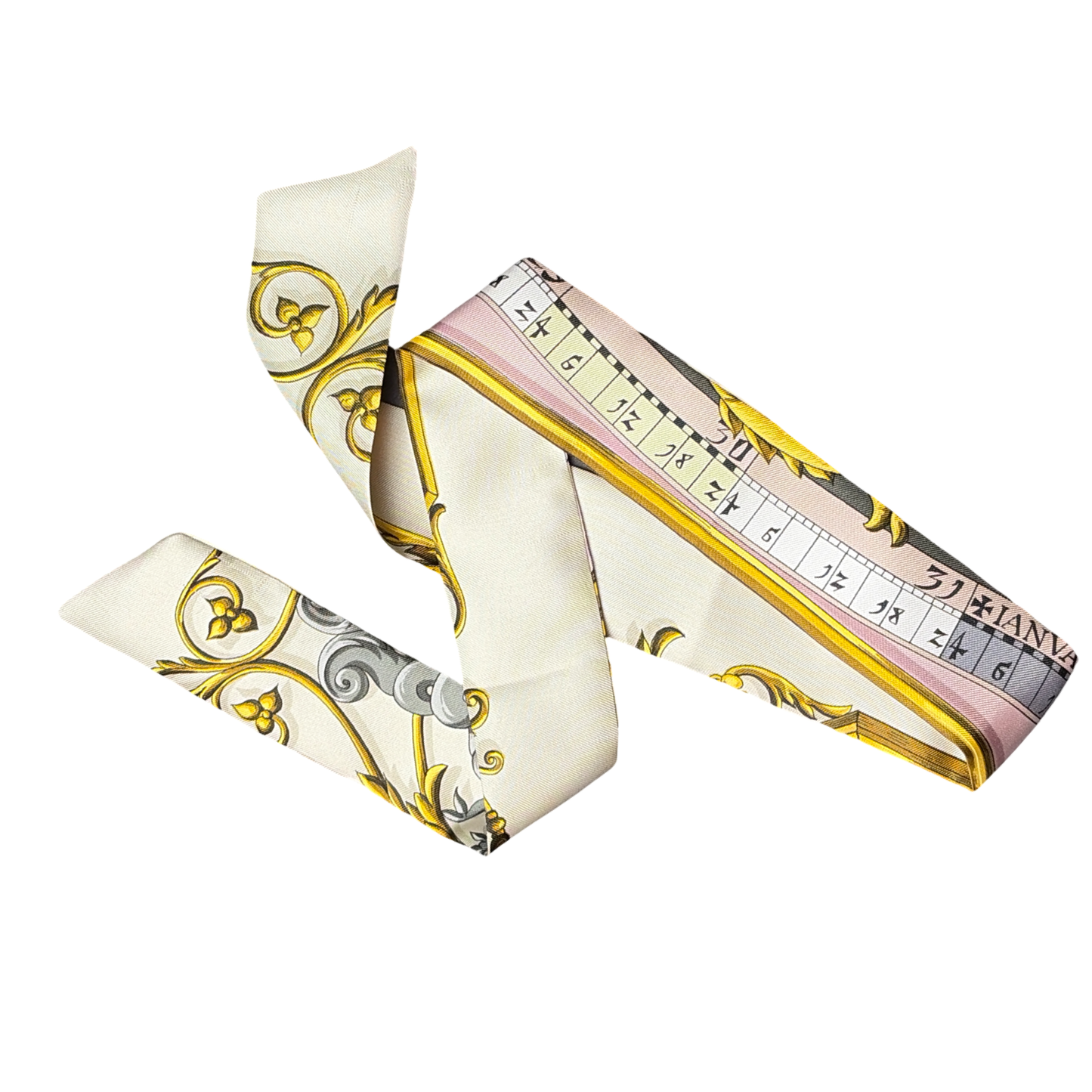 Astrologie Lilac Vintage Scarf Link Necklace