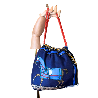 HERMES Couvertures et Tenues du Jour Scarf | Hermes Crossbody Bag at Vintage Luxe up