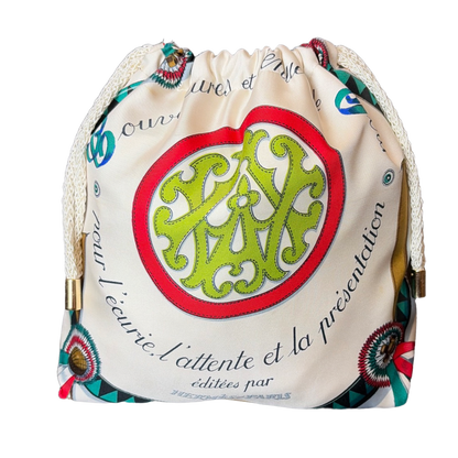 HERMES Couvertures et Tenues du Jour Scarf | Hermes Crossbody Bag at Vintage Luxe up