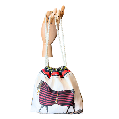 HERMES Couvertures et Tenues du Jour Scarf | Hermes Crossbody Bag at Vintage Luxe up