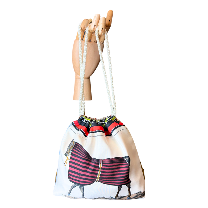 HERMES Couvertures et Tenues du Jour Scarf | Hermes Crossbody Bag at Vintage Luxe up