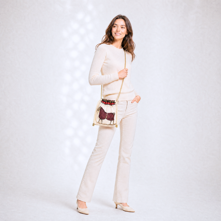 HERMES Couvertures et Tenues du Jour Scarf | Hermes Crossbody Bag at Vintage Luxe up
