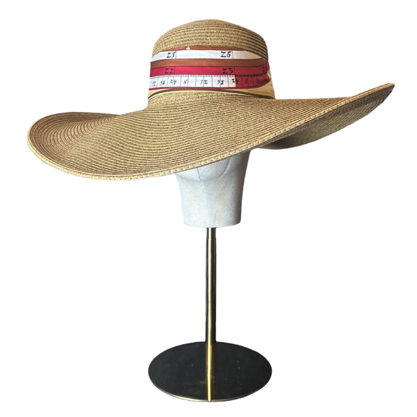 Hermes Astrologie Dies et Hore Scarf Straw Hat exclusively at