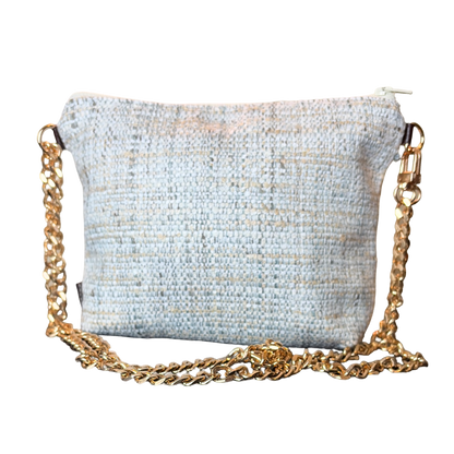 Astrologie Lilac Vintage Silk Scarf Crossbody Bag