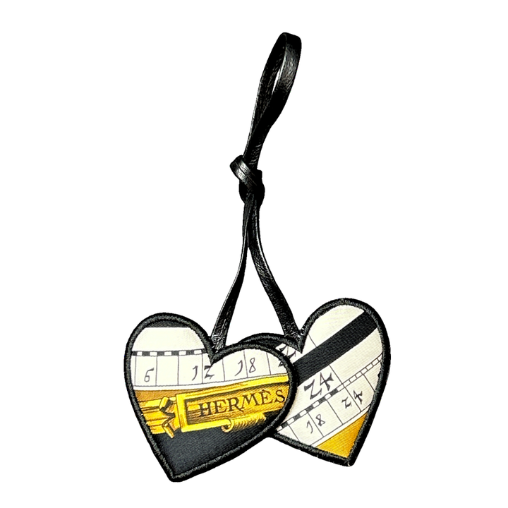 Hermes Astrologie Scarf Heart Bag Charm