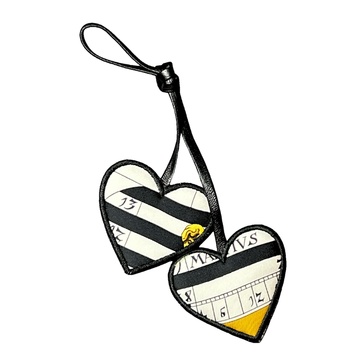 Hermes Astrologie Scarf Heart Bag Charm