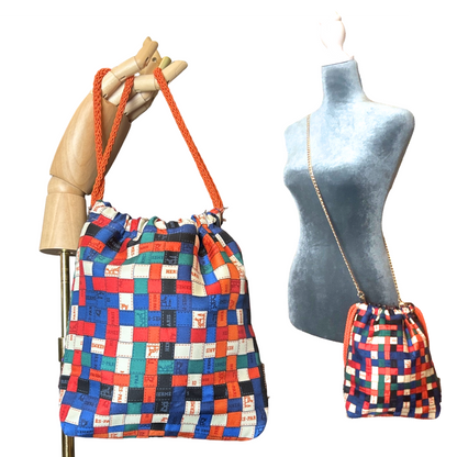 HERMES Bolduc Au Carre Scarf | Hermes Crossbody Bag at Vintage Luxe Up
