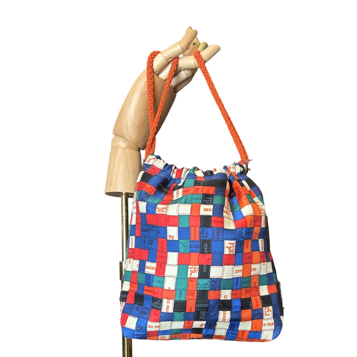 HERMES Bolduc Au Carre Scarf | Hermes Crossbody Bag at Vintage Luxe Up