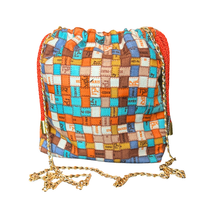 HERMES Bolduc Au Carre Scarf | Hermes Crossbody Bag at Vintage Luxe Up