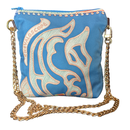 Hermes Chevaloscope Scarf Crossbody Bag at Vintage Luxe Up