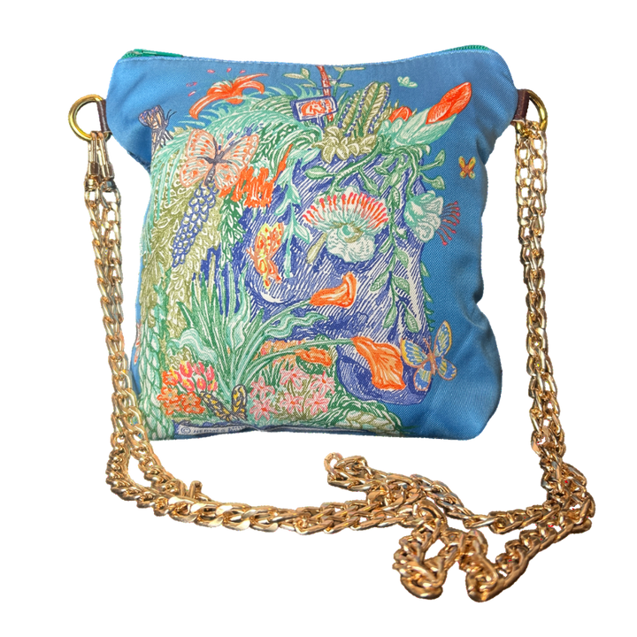 Hermes Chevaloscope Scarf Crossbody Bag at Vintage Luxe Up