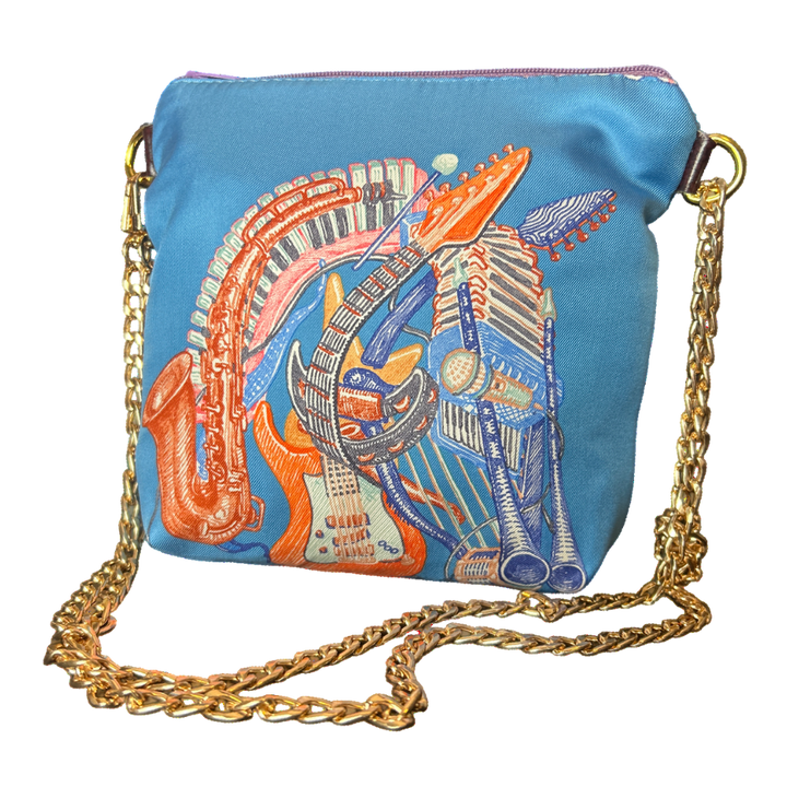 Hermes Chevaloscope Scarf Crossbody Bag at Vintage Luxe Up