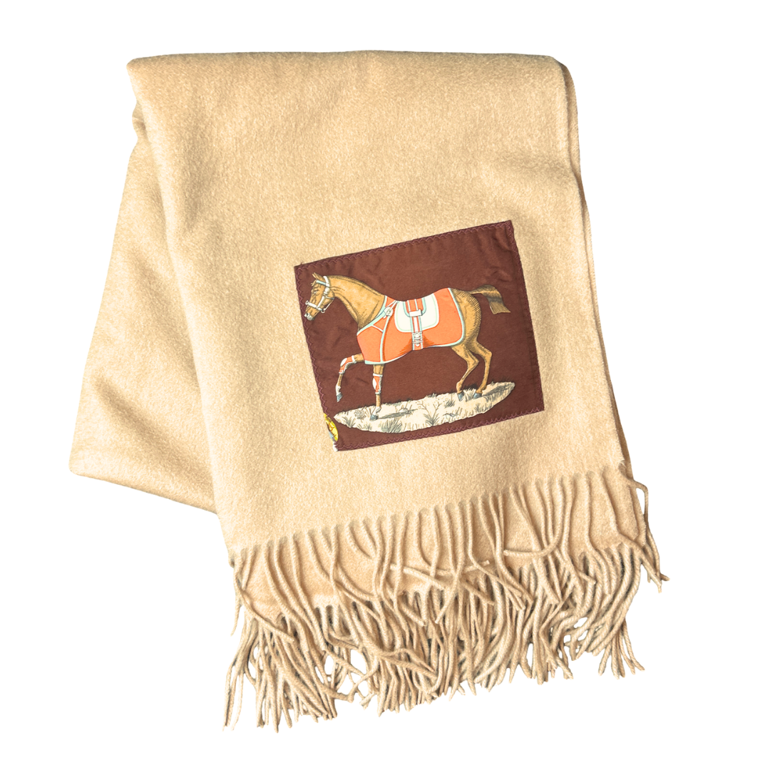 Hermes Couvertures et Tenues du Jour Scarf | Hermes Cashmere Blanket et Vintage Luxe Up