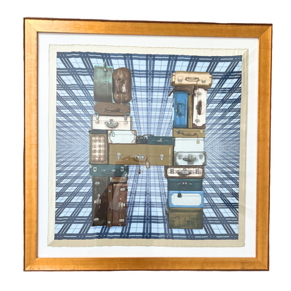 HERMÈS H en Voyages Scarf | Framed Hermes Scarf at Vintage Luxe Up