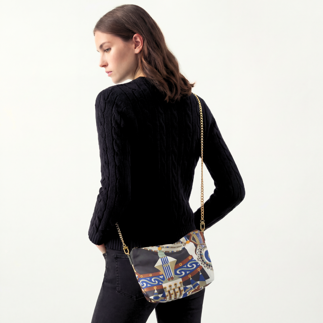 HERMES Haute Parure Scarf | Hermes Crossbody Bag – Vintage Luxe Up