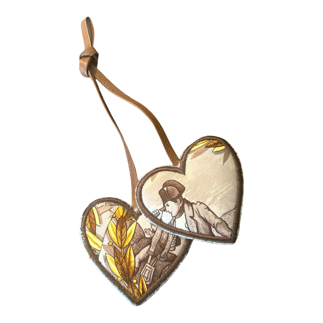 Hermes Napoleon Scarf Bag Charm at Vintage Luxe Up
