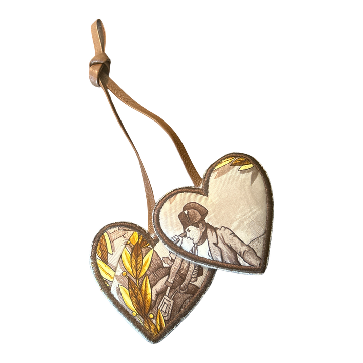Hermes Napoleon Scarf Bag Charm at Vintage Luxe Up