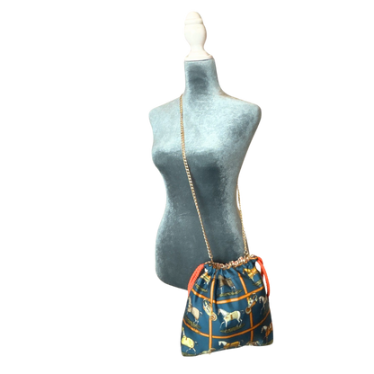 HERMES Petits Chevaux Scarf | Hermes Crossbody Bag