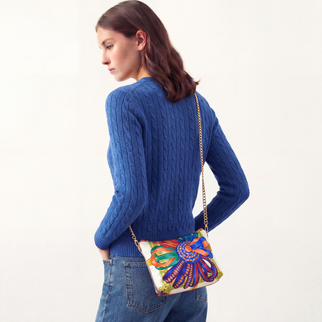 Hermes Rubans du Cheval Vintage Scarf Hermes Crossbody Bag