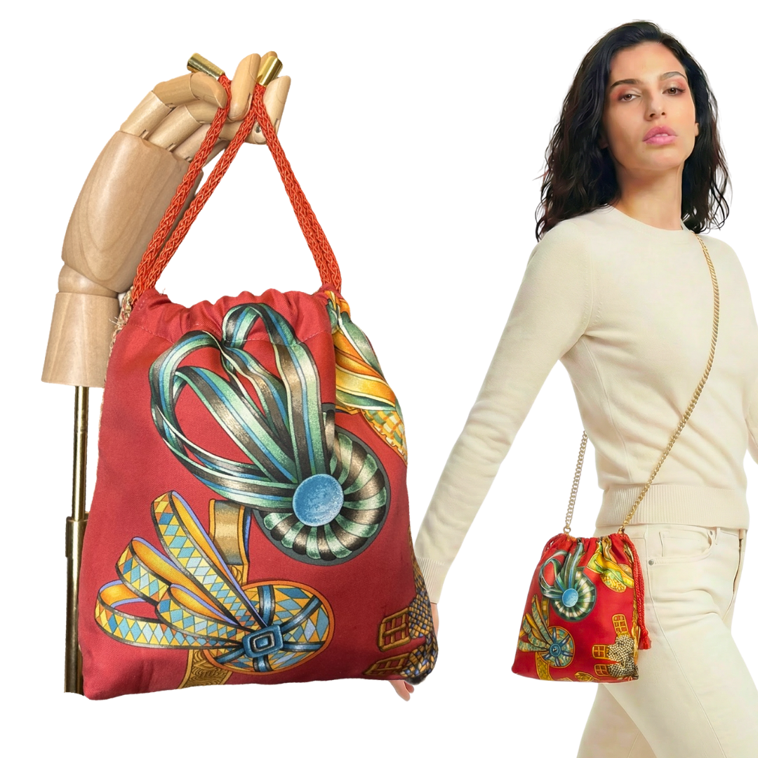 Hermes Rubans du Cheval Scarf | Hermes Crossbody Bag